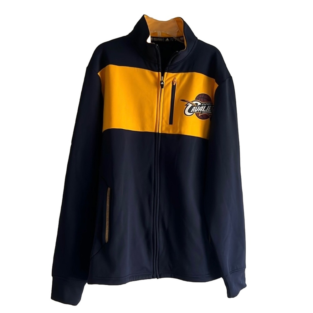Men's Adidas Cleveland Cavaliers Zip Up Athletic Jacket Size Small